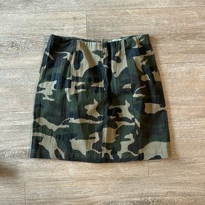 Camo Wild Honey Mini Skirt